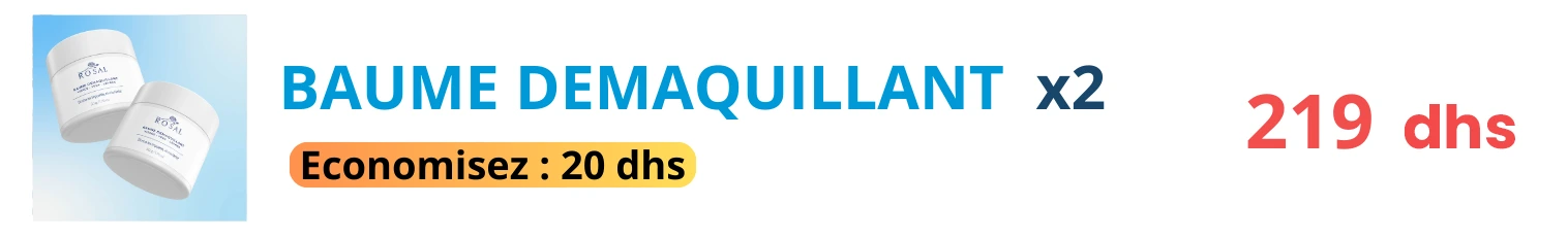 Baume Demaquillant x2